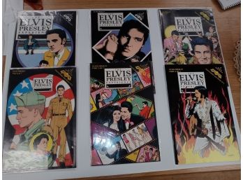 Lot 2 Of Vintage Elvis Presley Comic Books