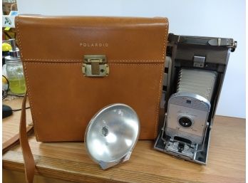 Vintage Polaroid Camera/case/accessories