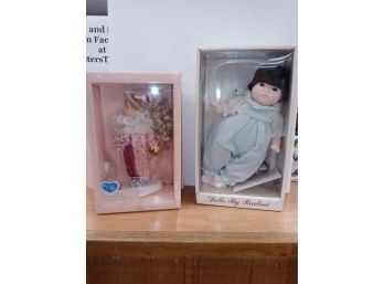 Pair Of Collectible Dolls