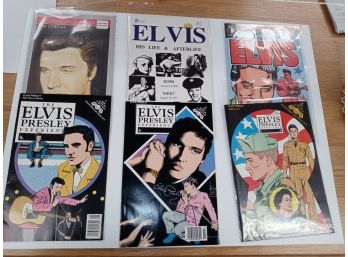 Lot One Of Vintage Elvis Presley Comic Books