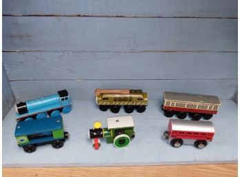 Vintage Wooden Thomas The Train Engines Lot 2