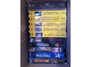 VHS Movies And National Geographic