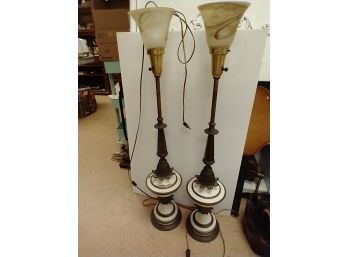 Set Of Vintage Stiffel Lamps