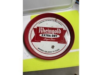 Rheingold Extra Dry Beer Tray