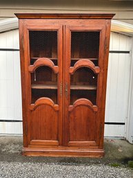 French Hard Pine Armoire