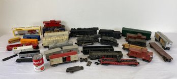 Large Lot Of Lionel Trains, Locomotives, And Cars. O Gauge