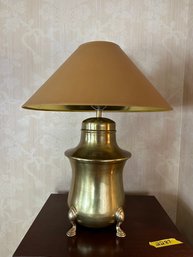 Chapman Co. Brass Arts & Crafts Style Table Lamp