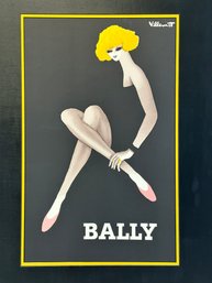 Bernard Villemot (French, 1911-1989) Vintage Bally Poster