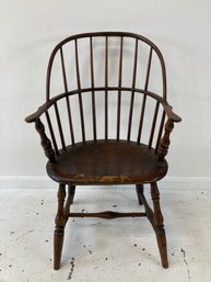 Antique Sack Back Windsor Arm Chair