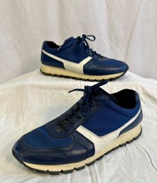 Women's Prada Blue And White Walking Sneakers EU 40