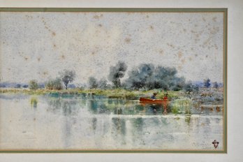 Sydney Richmond Burleigh (1853-1931) American Watercolor