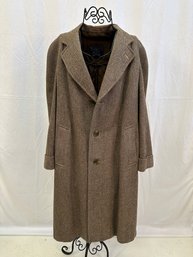 Men's Burberry Tweed Trench Coat