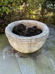 Round Bowl Form Cement Planter