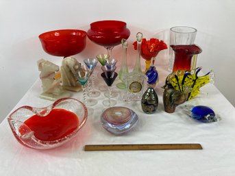 Lot Of Vintage / MCM Glassware