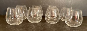 8 Riedel Stemless Red Wine Glasses