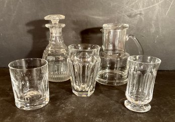 5 Pieces Of Signed Quality Glass
