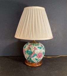 1880 Chinese Export Porcelain Ginger Jar Lamp