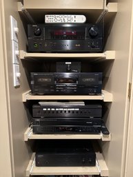 Group Of Home Stereo Equipment
