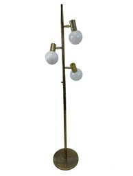 Brass 3 Globe Tree Lamp (B)