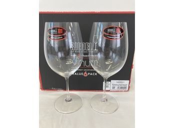 New Set Of 6 Riedel Vinum Cabernet Sauvignon Wine Glasses