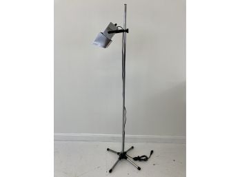 Robert Sonneman Style Chrome Adjustable Floor Lamp