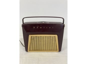 1950s Admiral Tube Bakelite Radio