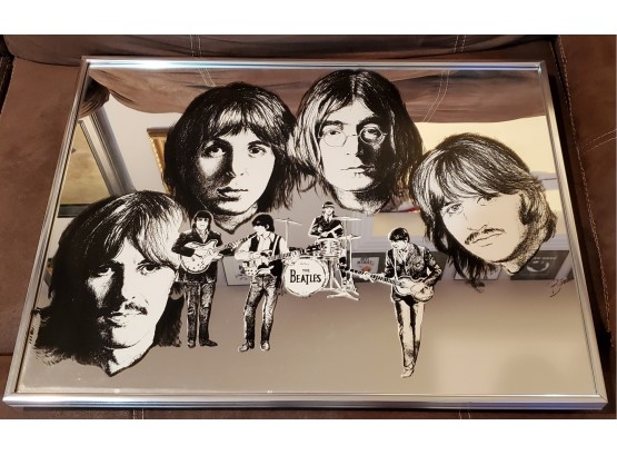 1970s Beatles Mirror