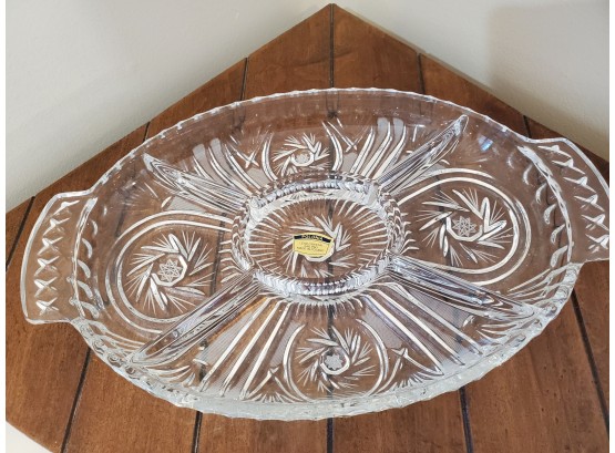 Polonia Crystal Separated Dish