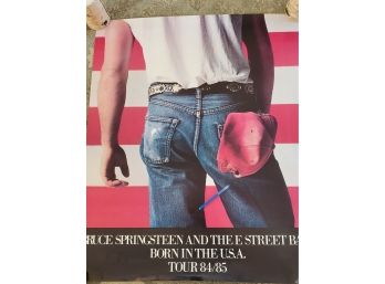 1984 Born In The USA Tour 84 / 85 Poster