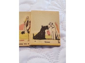 1944 Zito's Famous Dogs Souvenir Cards