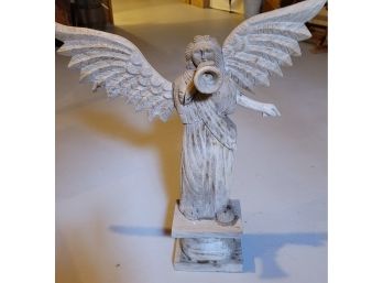 Wooden Angel 27 X 30 High