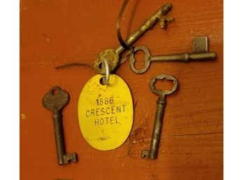 1886 Crescent Hotel With Skeleton Keys