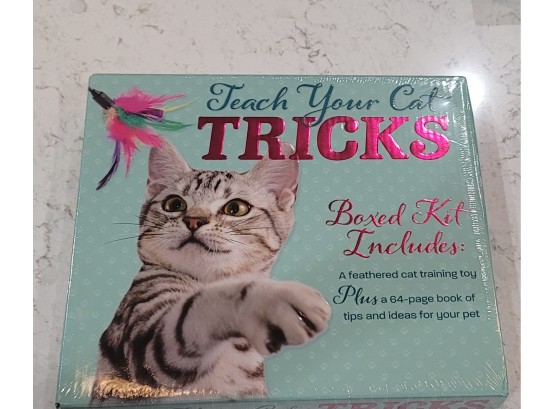 Teach Your Cat Tricks - New Sealed In Box - 1 Of 2 - K