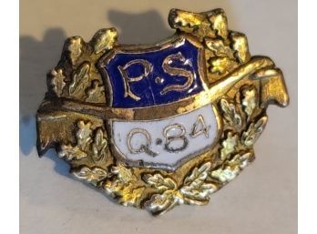 PS Q84 - Public School Pin .5'