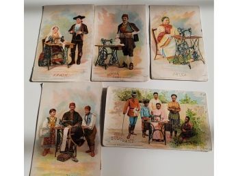 Singer Sewing Trading Cards