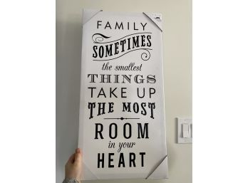 New Family Sign