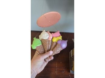 Ice Cream Cone Wind Chime