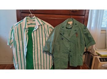 1970s Girl Scout Pins & Uniforms From 1970s