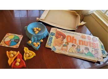 1959 Ideal Oh Nuts Game - Box In Rough Shape