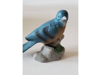 Bisque Bluebird Statue