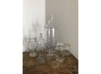 Glass Jar Lot