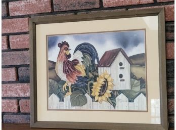 17 X22 Rooster Picture