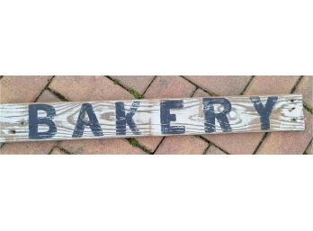 Wooden Bakery Sign 28'
