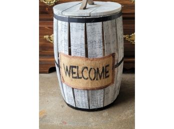 Welcome Barrel