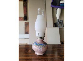 Pink Oil Lamp