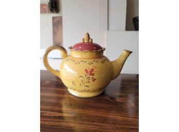 Red & Yellow Teapot