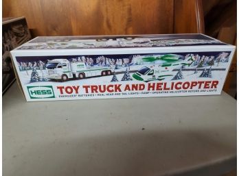 Hess Truck And Helicopter