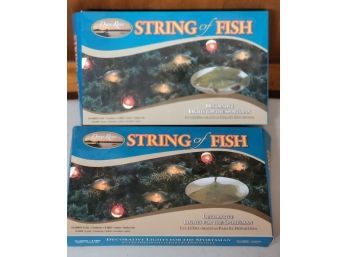 2 Boxes - String Of Fish String Lights