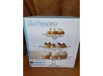 Daily Ware 3 Tier Footed Platter