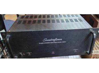 Soundcraftsman Class H Power Amplifier Model A 5001